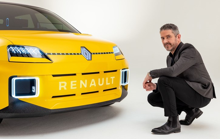 Renault 5 Prototype και Gilles VIDAL, designer